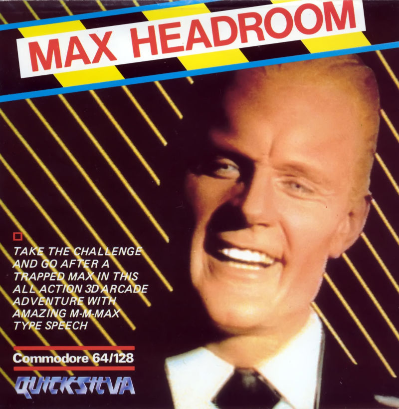 Max Headroom game ad